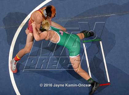 Thumbnail 3 in CIF Southern Section Masters Wrestling Championships (Semifinals) photogallery.