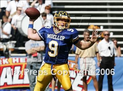 Thumbnail 3 in Byrnes (SC) vs. Archbishop Moeller (Ohio vs USA Challenge) photogallery.