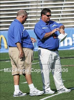 Thumbnail 1 in Byrnes (SC) vs. Archbishop Moeller (Ohio vs USA Challenge) photogallery.