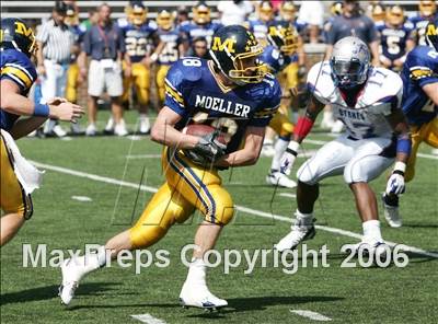 Thumbnail 1 in Byrnes (SC) vs. Archbishop Moeller (Ohio vs USA Challenge) photogallery.