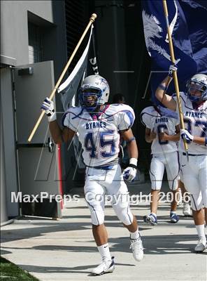 Thumbnail 1 in Byrnes (SC) vs. Archbishop Moeller (Ohio vs USA Challenge) photogallery.