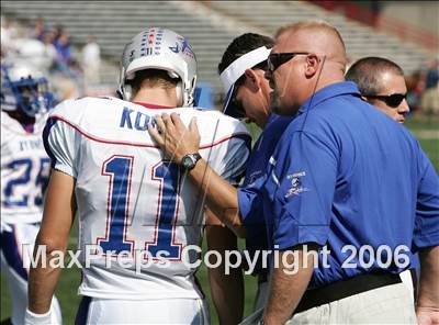 Thumbnail 3 in Byrnes (SC) vs. Archbishop Moeller (Ohio vs USA Challenge) photogallery.