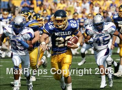 Thumbnail 3 in Byrnes (SC) vs. Archbishop Moeller (Ohio vs USA Challenge) photogallery.