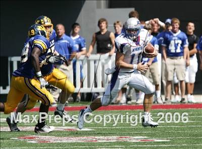 Thumbnail 1 in Byrnes (SC) vs. Archbishop Moeller (Ohio vs USA Challenge) photogallery.