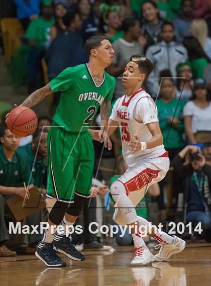 Thumbnail 2 in Overland vs. Denver East (CHSAA 5A Semifinal) photogallery.