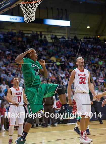 Thumbnail 1 in Overland vs. Denver East (CHSAA 5A Semifinal) photogallery.