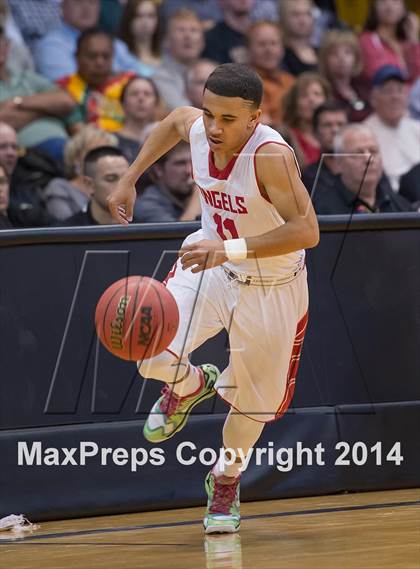 Thumbnail 3 in Overland vs. Denver East (CHSAA 5A Semifinal) photogallery.
