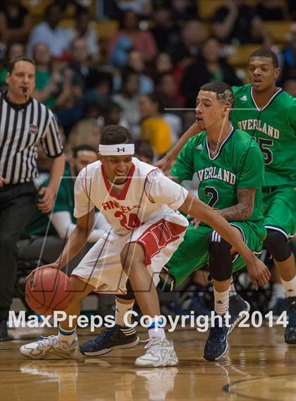 Thumbnail 2 in Overland vs. Denver East (CHSAA 5A Semifinal) photogallery.