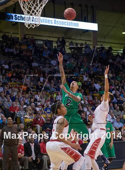 Thumbnail 2 in Overland vs. Denver East (CHSAA 5A Semifinal) photogallery.