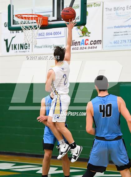 Thumbnail 2 in O'Connor vs. Estrella Foothills (Sunnyslope Hoopsgiving Tournament) photogallery.
