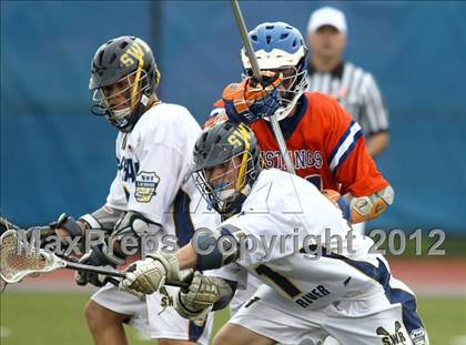 Thumbnail 3 in Penn Yan  vs. Shoreham Wading River (NYSPHSAA Class C Final) photogallery.