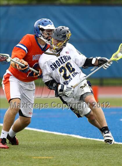 Thumbnail 2 in Penn Yan  vs. Shoreham Wading River (NYSPHSAA Class C Final) photogallery.