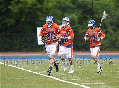 Thumbnail 1 in Penn Yan  vs. Shoreham Wading River (NYSPHSAA Class C Final) photogallery.