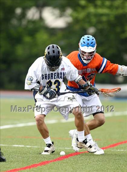 Thumbnail 3 in Penn Yan  vs. Shoreham Wading River (NYSPHSAA Class C Final) photogallery.