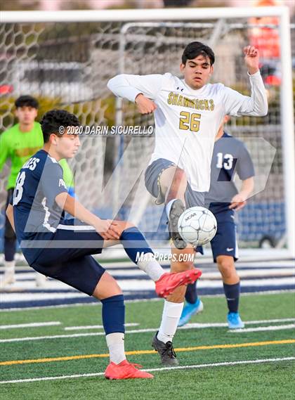 Thumbnail 2 in Yuma Catholic @ American Leadership Academy - Gilbert North (AIA 3A State Round 1) photogallery.