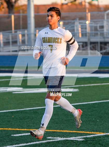 Thumbnail 2 in Yuma Catholic @ American Leadership Academy - Gilbert North (AIA 3A State Round 1) photogallery.