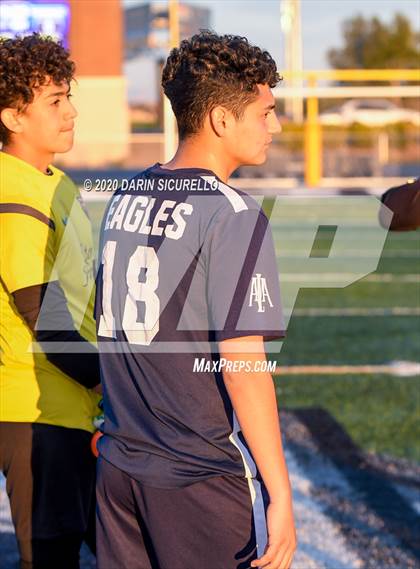 Thumbnail 1 in Yuma Catholic @ American Leadership Academy - Gilbert North (AIA 3A State Round 1) photogallery.