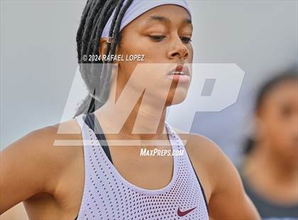 Thumbnail 3 in UIL Track & Field 6A Region 3 Regional Final Preliminaries (100 Meter Hurdles) photogallery.