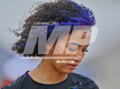 Thumbnail 2 in UIL Track & Field 6A Region 3 Regional Final Preliminaries (100 Meter Hurdles) photogallery.
