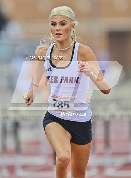 Thumbnail 3 in UIL Track & Field 6A Region 3 Regional Final Preliminaries (100 Meter Hurdles) photogallery.