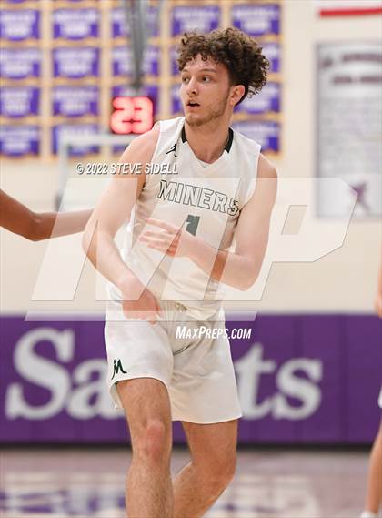 Thumbnail 2 in Clayton Valley Charter vs. Bishop Manogue (The Holiday Classic 2022) photogallery.