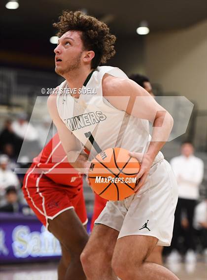 Thumbnail 1 in Clayton Valley Charter vs. Bishop Manogue (The Holiday Classic 2022) photogallery.