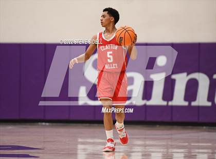 Thumbnail 3 in Clayton Valley Charter vs. Bishop Manogue (The Holiday Classic 2022) photogallery.