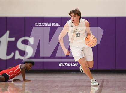 Thumbnail 1 in Clayton Valley Charter vs. Bishop Manogue (The Holiday Classic 2022) photogallery.