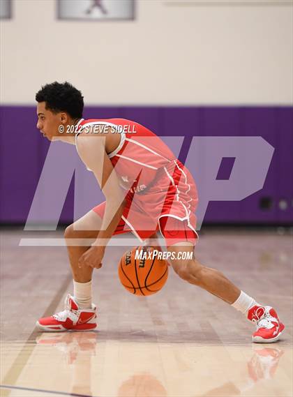 Thumbnail 2 in Clayton Valley Charter vs. Bishop Manogue (The Holiday Classic 2022) photogallery.