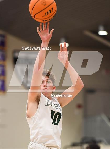 Thumbnail 1 in Clayton Valley Charter vs. Bishop Manogue (The Holiday Classic 2022) photogallery.