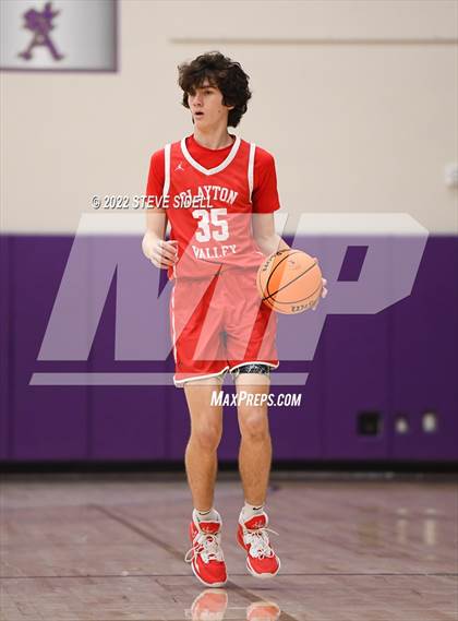 Thumbnail 1 in Clayton Valley Charter vs. Bishop Manogue (The Holiday Classic 2022) photogallery.