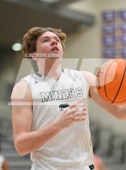 Thumbnail 1 in Clayton Valley Charter vs. Bishop Manogue (The Holiday Classic 2022) photogallery.