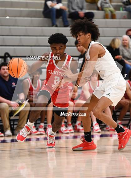 Thumbnail 2 in Clayton Valley Charter vs. Bishop Manogue (The Holiday Classic 2022) photogallery.