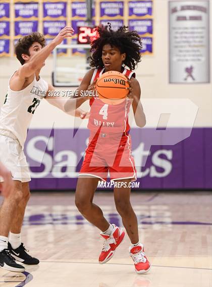 Thumbnail 2 in Clayton Valley Charter vs. Bishop Manogue (The Holiday Classic 2022) photogallery.