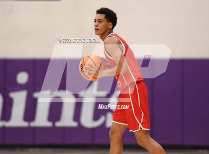 Thumbnail 1 in Clayton Valley Charter vs. Bishop Manogue (The Holiday Classic 2022) photogallery.