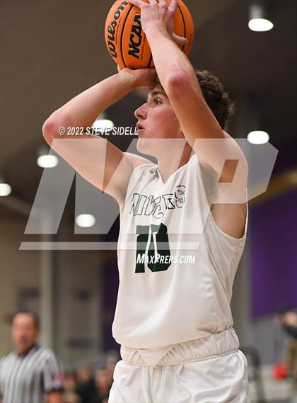 Thumbnail 1 in Clayton Valley Charter vs. Bishop Manogue (The Holiday Classic 2022) photogallery.