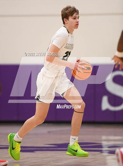 Thumbnail 3 in Clayton Valley Charter vs. Bishop Manogue (The Holiday Classic 2022) photogallery.