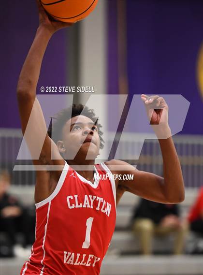Thumbnail 2 in Clayton Valley Charter vs. Bishop Manogue (The Holiday Classic 2022) photogallery.
