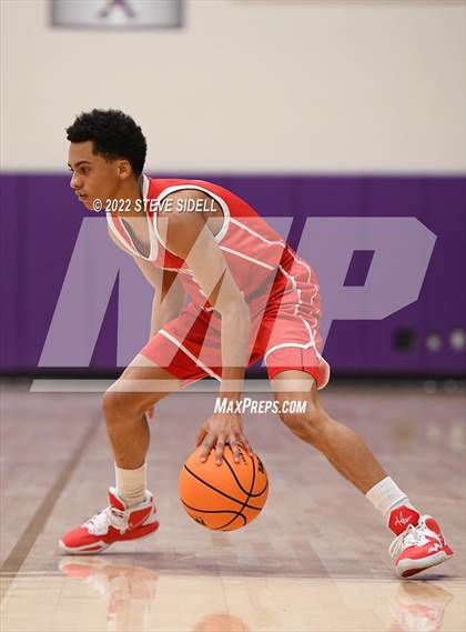 Thumbnail 1 in Clayton Valley Charter vs. Bishop Manogue (The Holiday Classic 2022) photogallery.