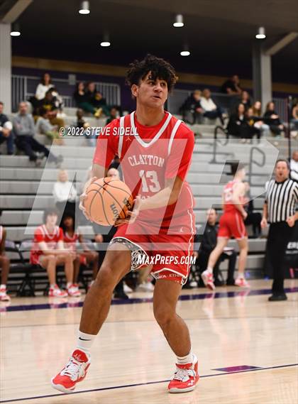 Thumbnail 3 in Clayton Valley Charter vs. Bishop Manogue (The Holiday Classic 2022) photogallery.