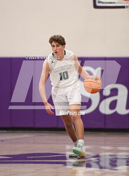 Thumbnail 1 in Clayton Valley Charter vs. Bishop Manogue (The Holiday Classic 2022) photogallery.