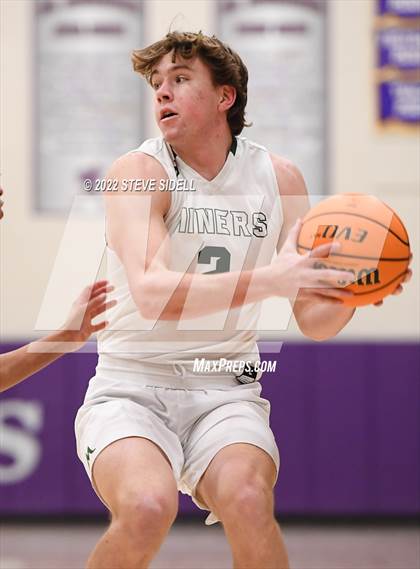 Thumbnail 3 in Clayton Valley Charter vs. Bishop Manogue (The Holiday Classic 2022) photogallery.