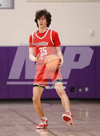Thumbnail 2 in Clayton Valley Charter vs. Bishop Manogue (The Holiday Classic 2022) photogallery.