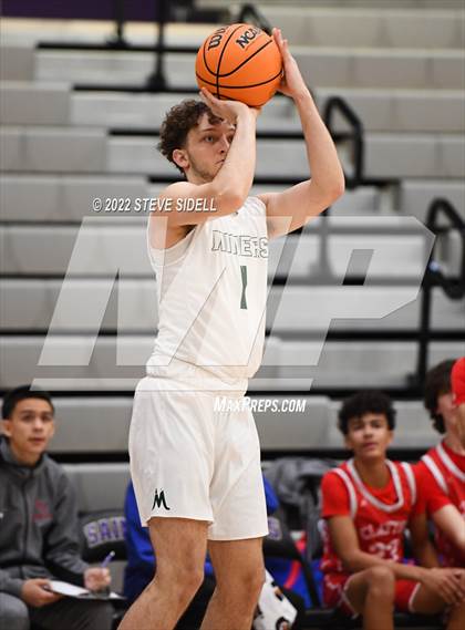 Thumbnail 3 in Clayton Valley Charter vs. Bishop Manogue (The Holiday Classic 2022) photogallery.