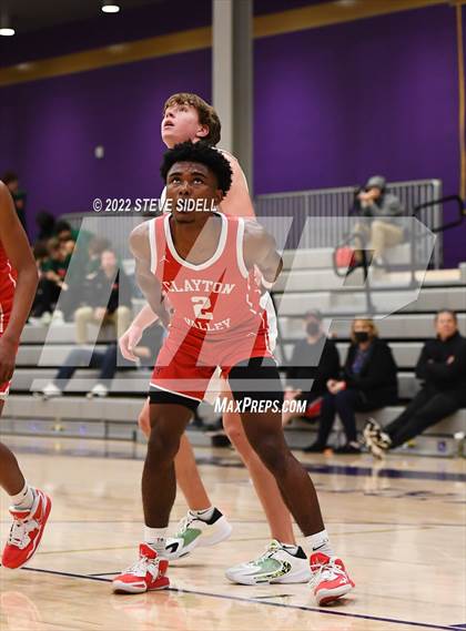 Thumbnail 2 in Clayton Valley Charter vs. Bishop Manogue (The Holiday Classic 2022) photogallery.