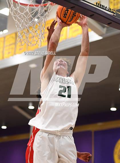 Thumbnail 3 in Clayton Valley Charter vs. Bishop Manogue (The Holiday Classic 2022) photogallery.
