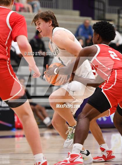 Thumbnail 3 in Clayton Valley Charter vs. Bishop Manogue (The Holiday Classic 2022) photogallery.