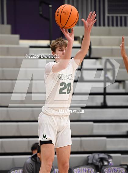 Thumbnail 1 in Clayton Valley Charter vs. Bishop Manogue (The Holiday Classic 2022) photogallery.