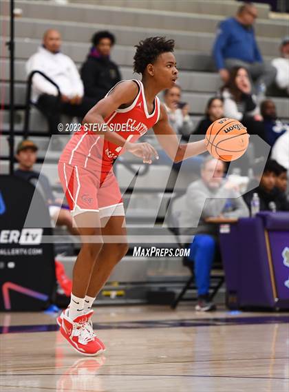 Thumbnail 2 in Clayton Valley Charter vs. Bishop Manogue (The Holiday Classic 2022) photogallery.