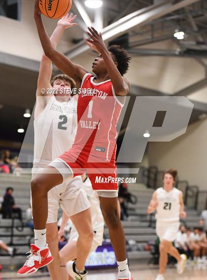 Thumbnail 3 in Clayton Valley Charter vs. Bishop Manogue (The Holiday Classic 2022) photogallery.